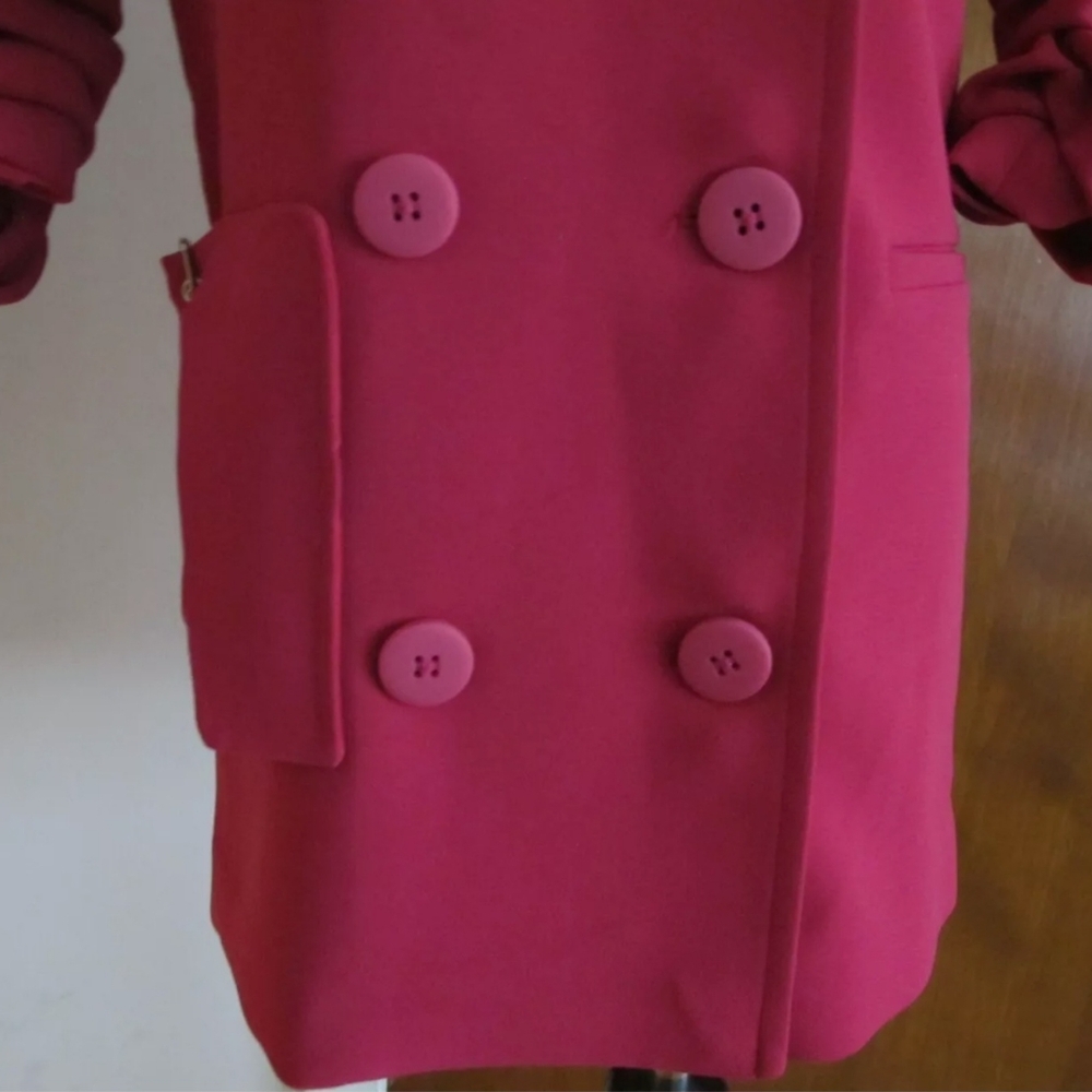 Armani Exchange bright pink Detailed Blazer - Picture 3 of 11